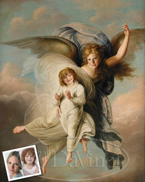 classic paintings of angels