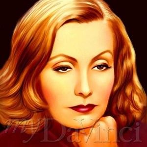 greta garbo pop art painting, greta garbo poster, greta garbo art print ...