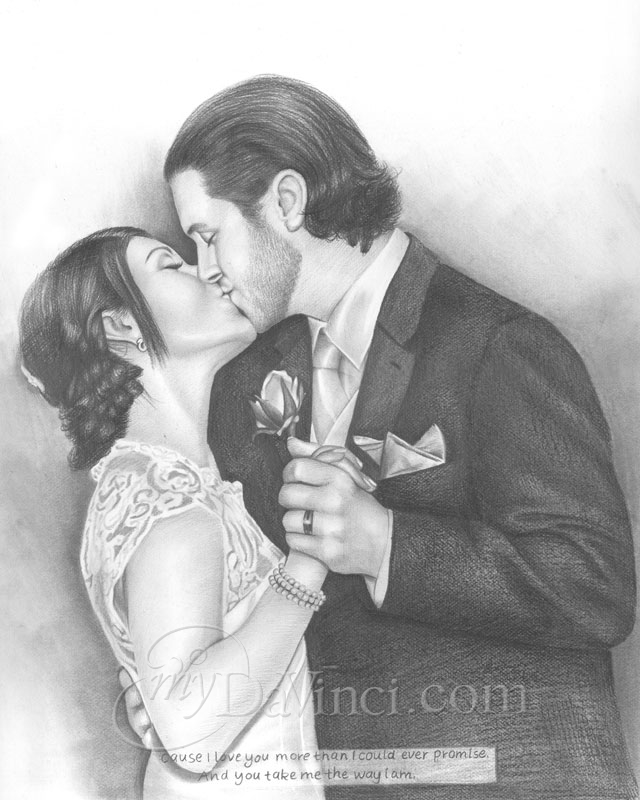 Sketch A Pair Of People Man And Woman In Love Kissing Illustration  139281335 - Megapixl