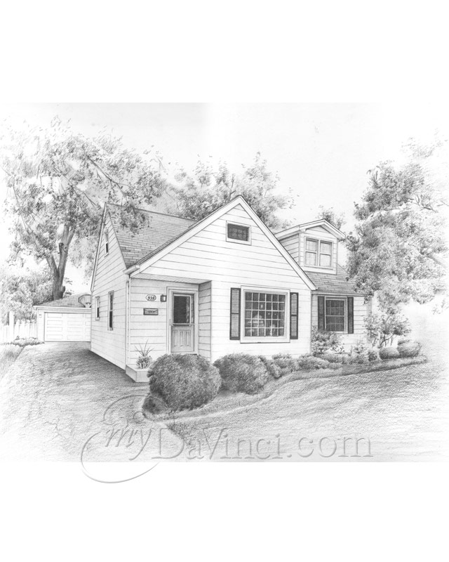 Pencil Sketch Of The House Drawn Vector Stock Illustration  Download Image  Now  Abstract Apartment Architecture  iStock